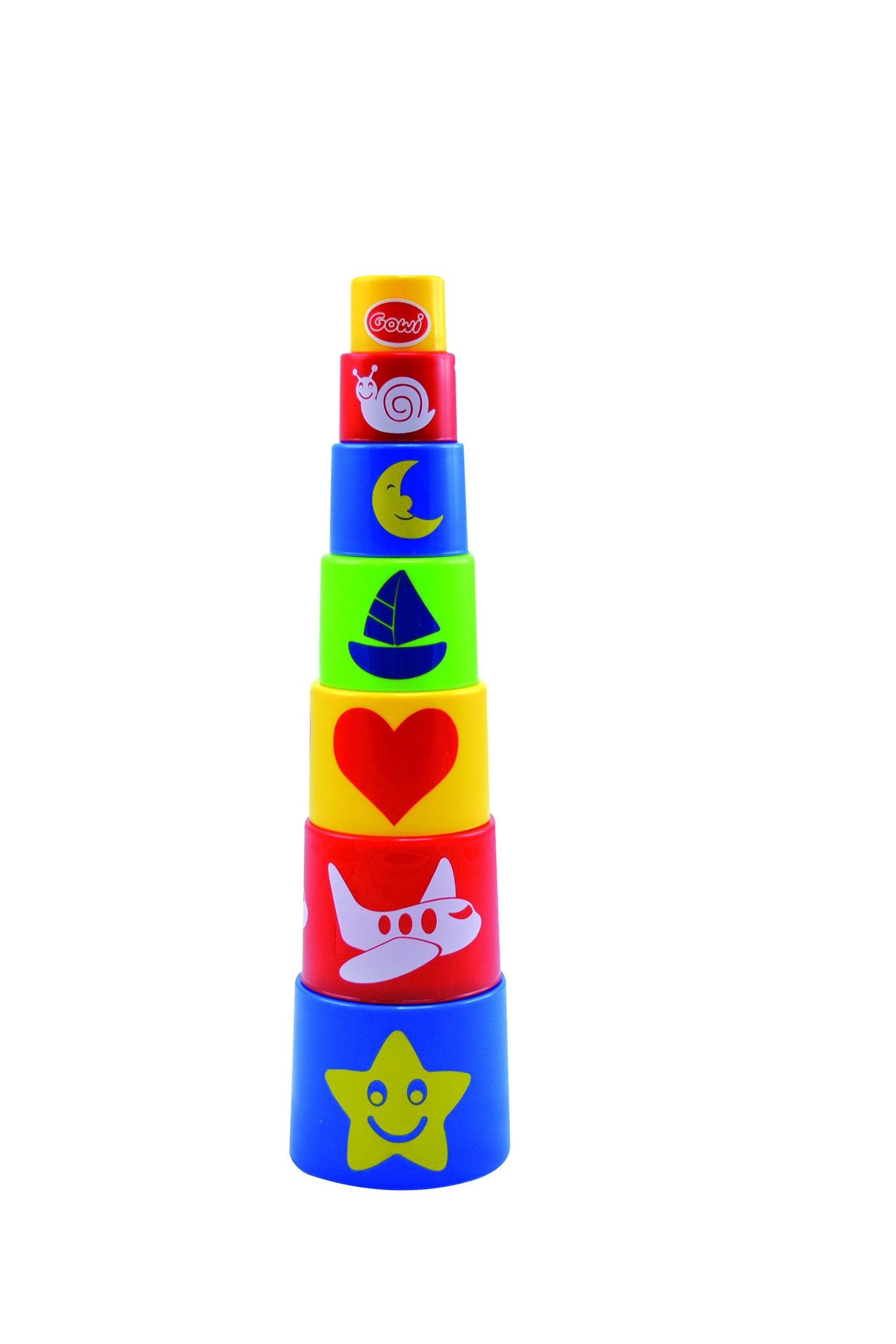 GOWI TOYS - Pyramid Standard - 7 Piece