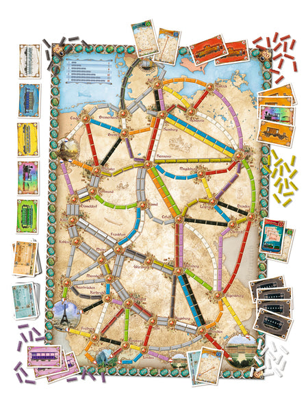 TICKET TO RIDE - Germany - Core Game