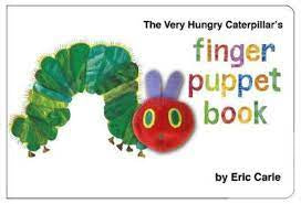 The Very Hungry Caterpillar Finger Puppet-  Board Book