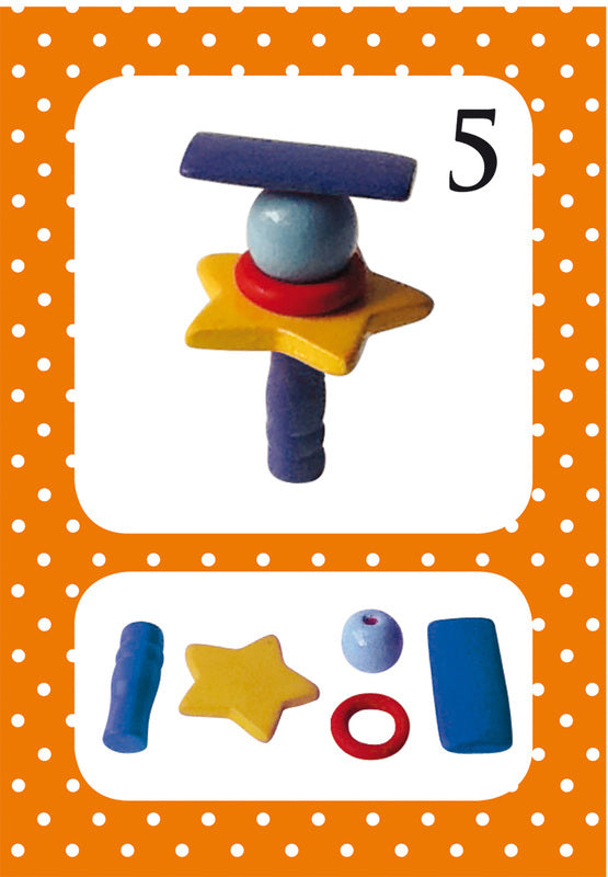 DJECO Game Totem Zen - Fine Motor Skills