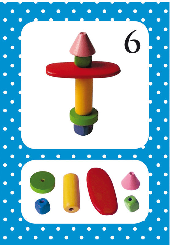 DJECO Game Totem Zen - Fine Motor Skills