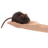 FOLKMANIS Finger Puppet - Mouse, Brown 2652