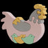 Fauna Puzzle - Chicken Family - Wooden Puzzle