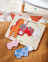 HABA Wooden Puzzle- Farm Animal Shuffle