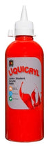 EC Liquicryl Junior Student Acrylic Paint - 500ml Bright Red