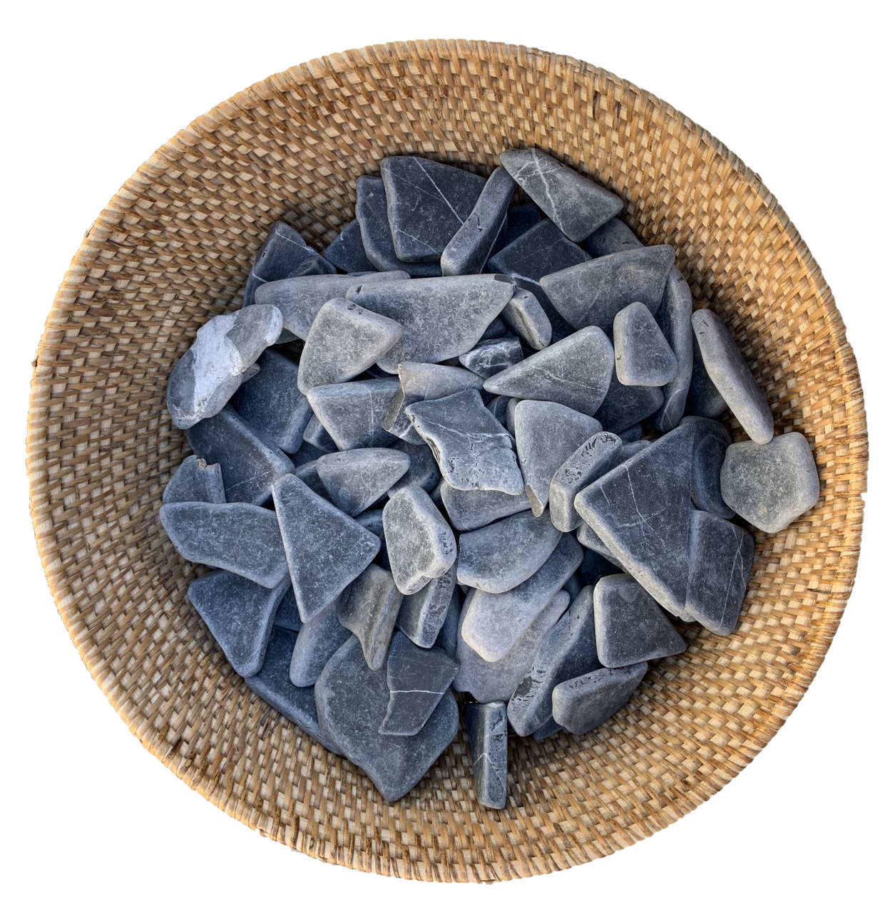 PAPOOSE Loose Parts - Flat Grey Rock Pieces-2kg