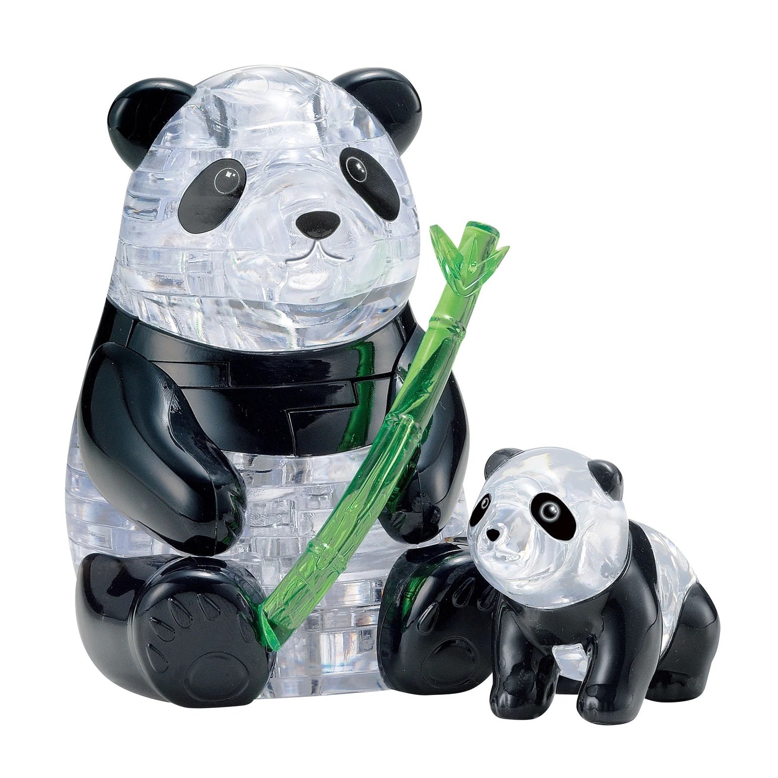 Crystal Puzzle 3D Panda and Baby 51piece