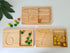 QTOYS - Jumbo Counting trays 0 - 9 - Wooden