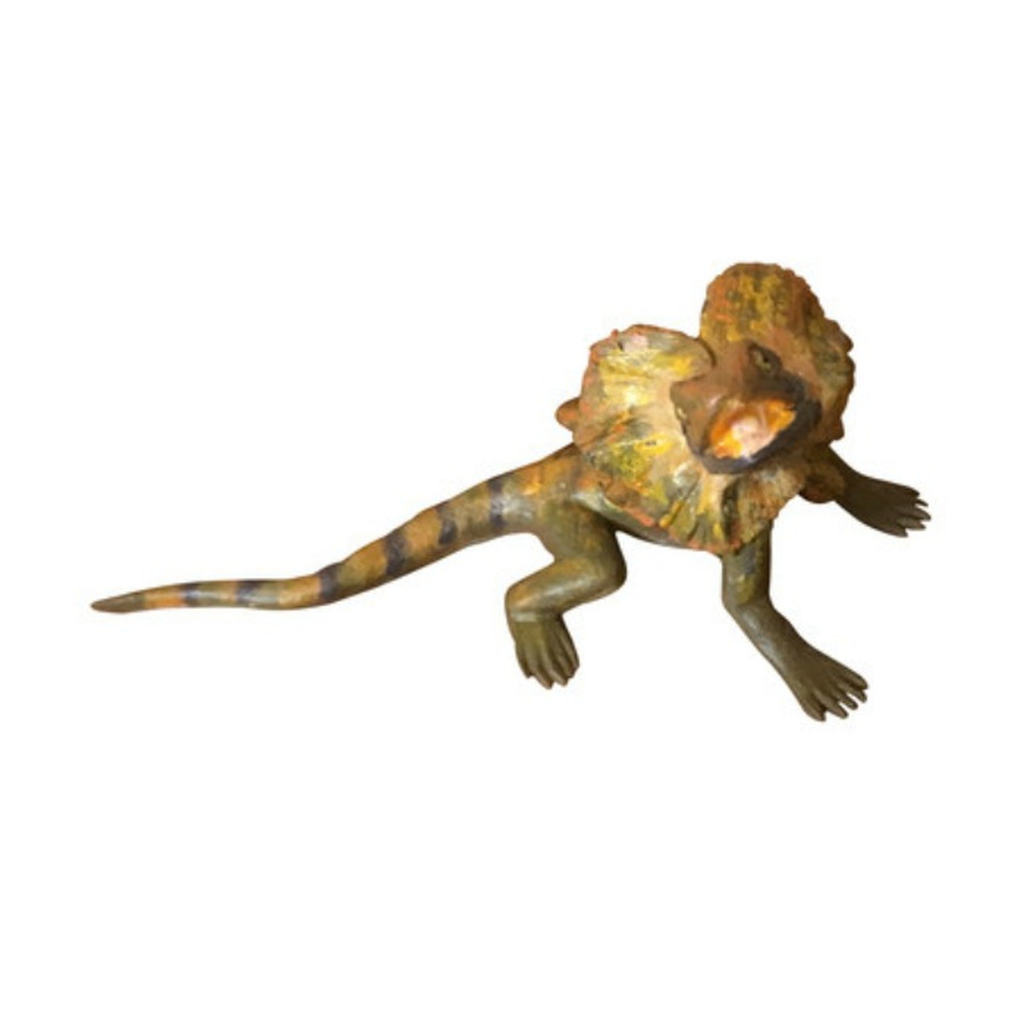 Animals of Australia - Small Frilled Neck Lizard