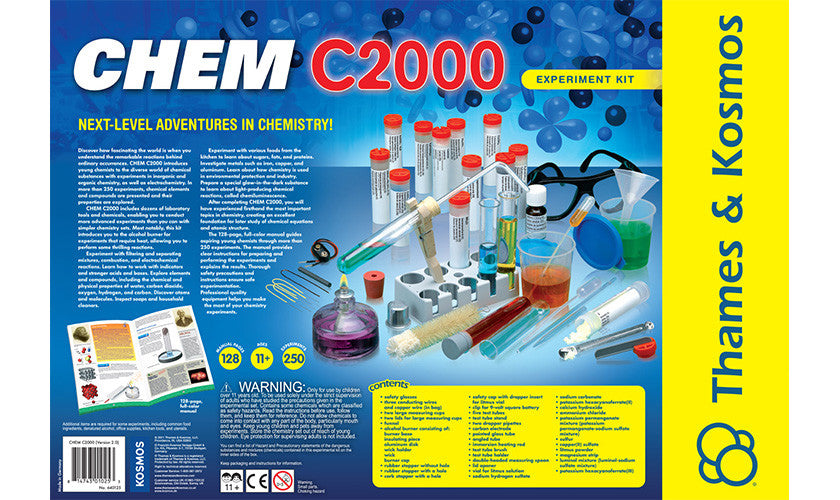 THAMES & KOSMOS - CHEM 2000 V 3.0 - 640126 NEW VERSION