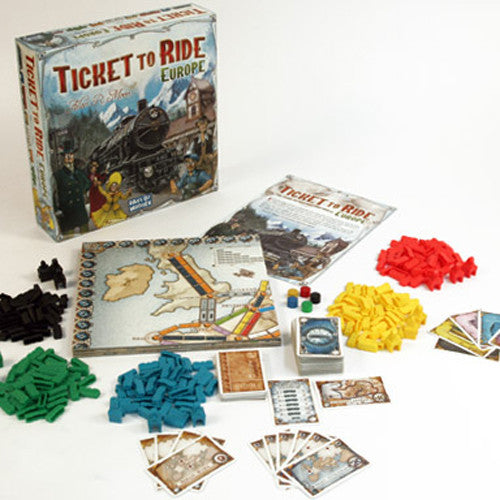 TICKET TO RIDE Europe Board Game
