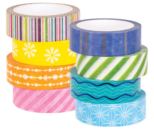 Washi Tape Assorted 8s