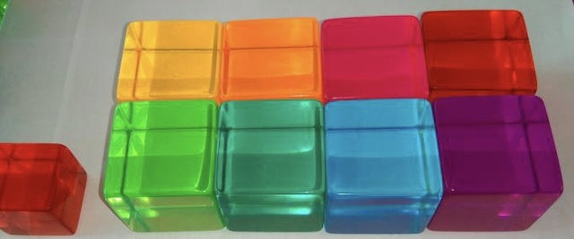 PAPOOSE - Lucite Cubes - Phatt - 10 Piece