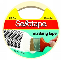 Masking Tape - 50m x 24mm - Pack of 12