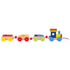 GOKI Colourful - Train with Carriages - Wooden 47cm
