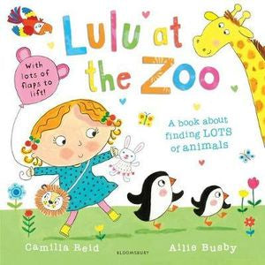 Lulu at the Zoo - Lift the Flap - Picture Book